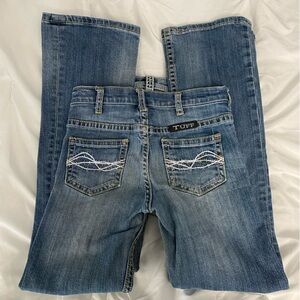 Girls Cowgirl Tuff Jeans Size 10